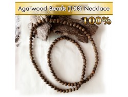 Agarwood Beads (108) Necklace [10mm size]